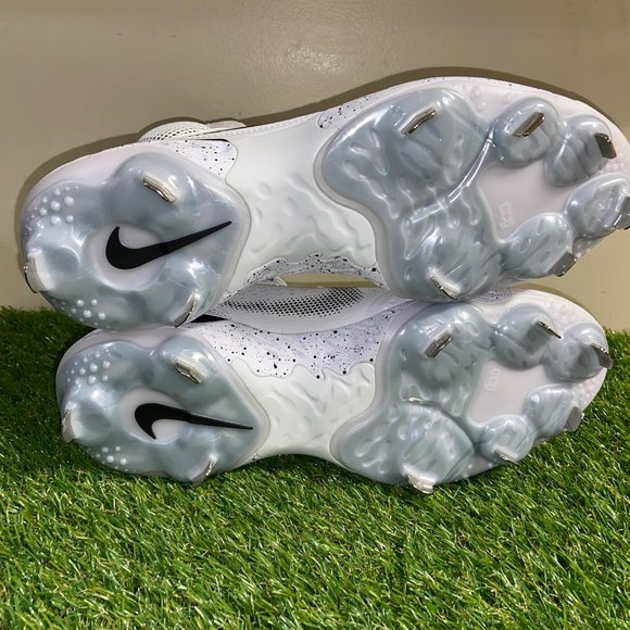 Nike Alpha Huarache Elite 3 Mid Metal Baseball Cleats CV3550-105 Men’s NEW main image 12